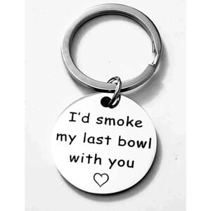 I'd Last Bowl With You Keychain
